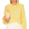 Clothes Lovers and Friends | Lovers + Friends Ariella Cropped Pullover Yellow Multi