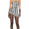 Clothes Lovers and Friends | Sala Sequin Mini Dress Black & White Check