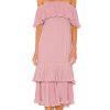 Clothes Lovers and Friends | Elouise Midi Dress Primrose Pink