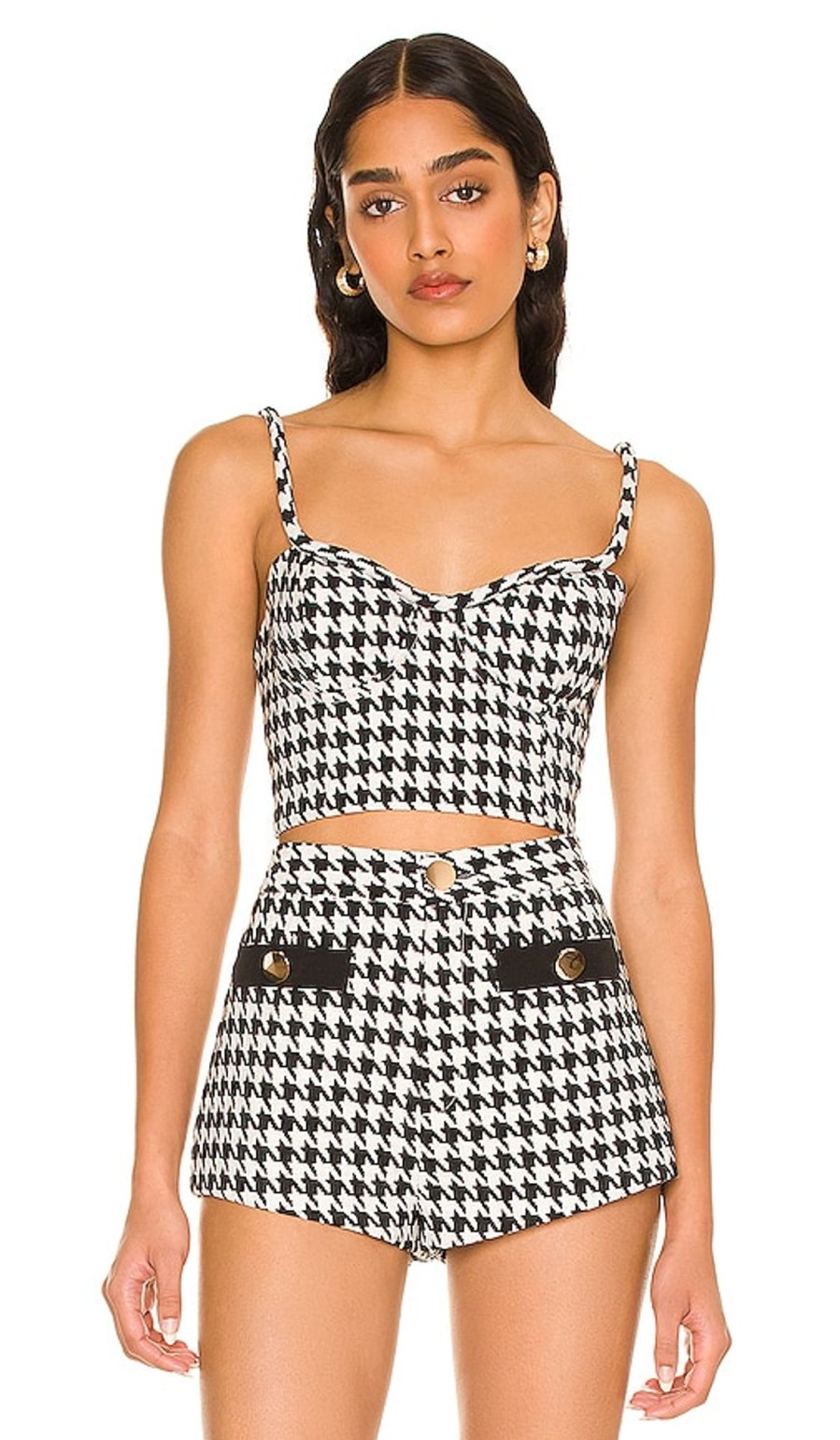 Clothes Lovers and Friends | Marina Bustier Black & White