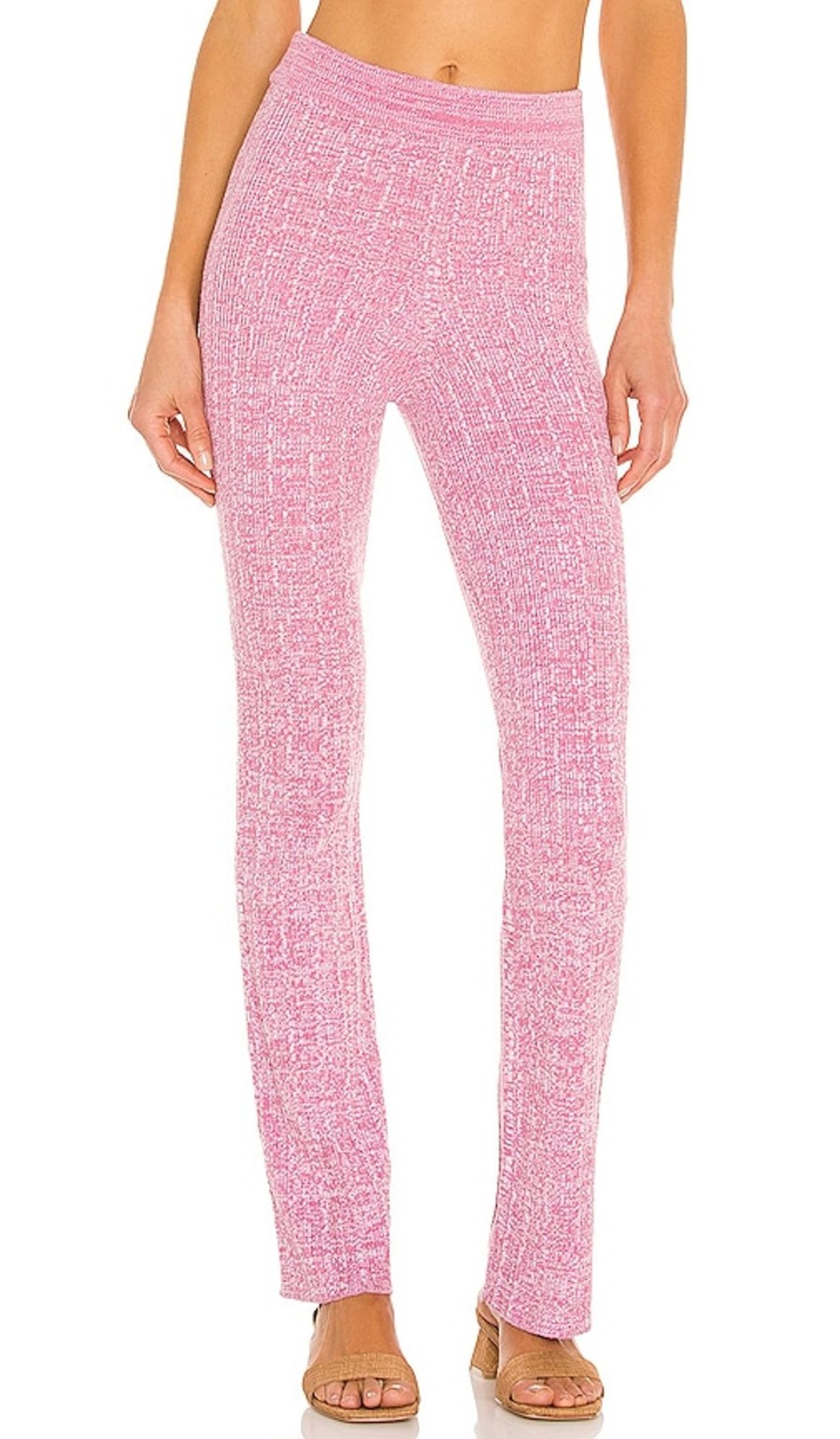 Clothes Lovers and Friends | Mckenna Knit Pant Marled Pink