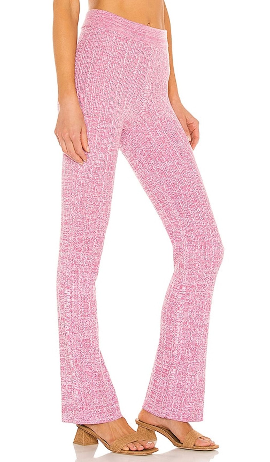 Clothes Lovers and Friends | Mckenna Knit Pant Marled Pink