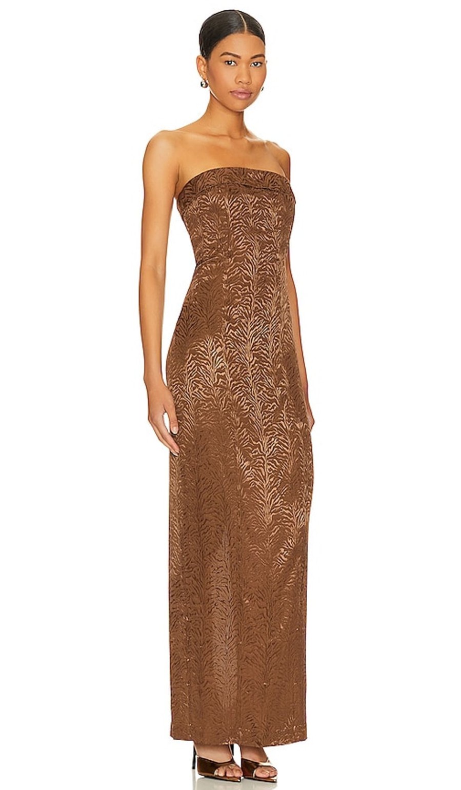 Clothes Lovers and Friends | Amalia Maxi Dress Mocha Brown