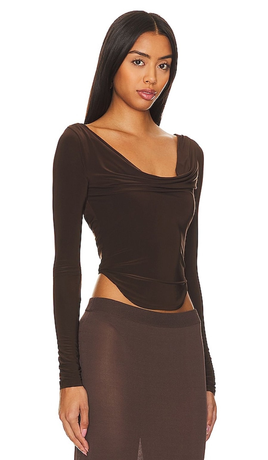 Clothes Lovers and Friends | Xander Top Chocolate Brown