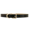 Accessories Lovers and Friends | Molly Belt Black & Gold
