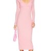 Clothes Lovers and Friends | Garcelle Midi Dress Peony Pink