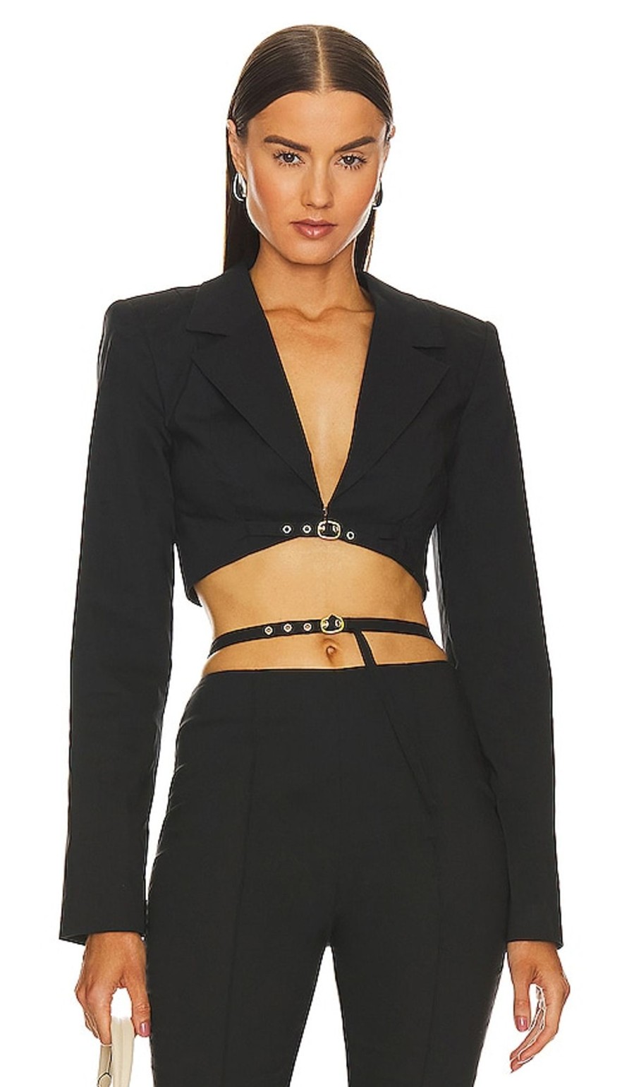 Clothes Lovers and Friends | Charlize Cropped Blazer Black