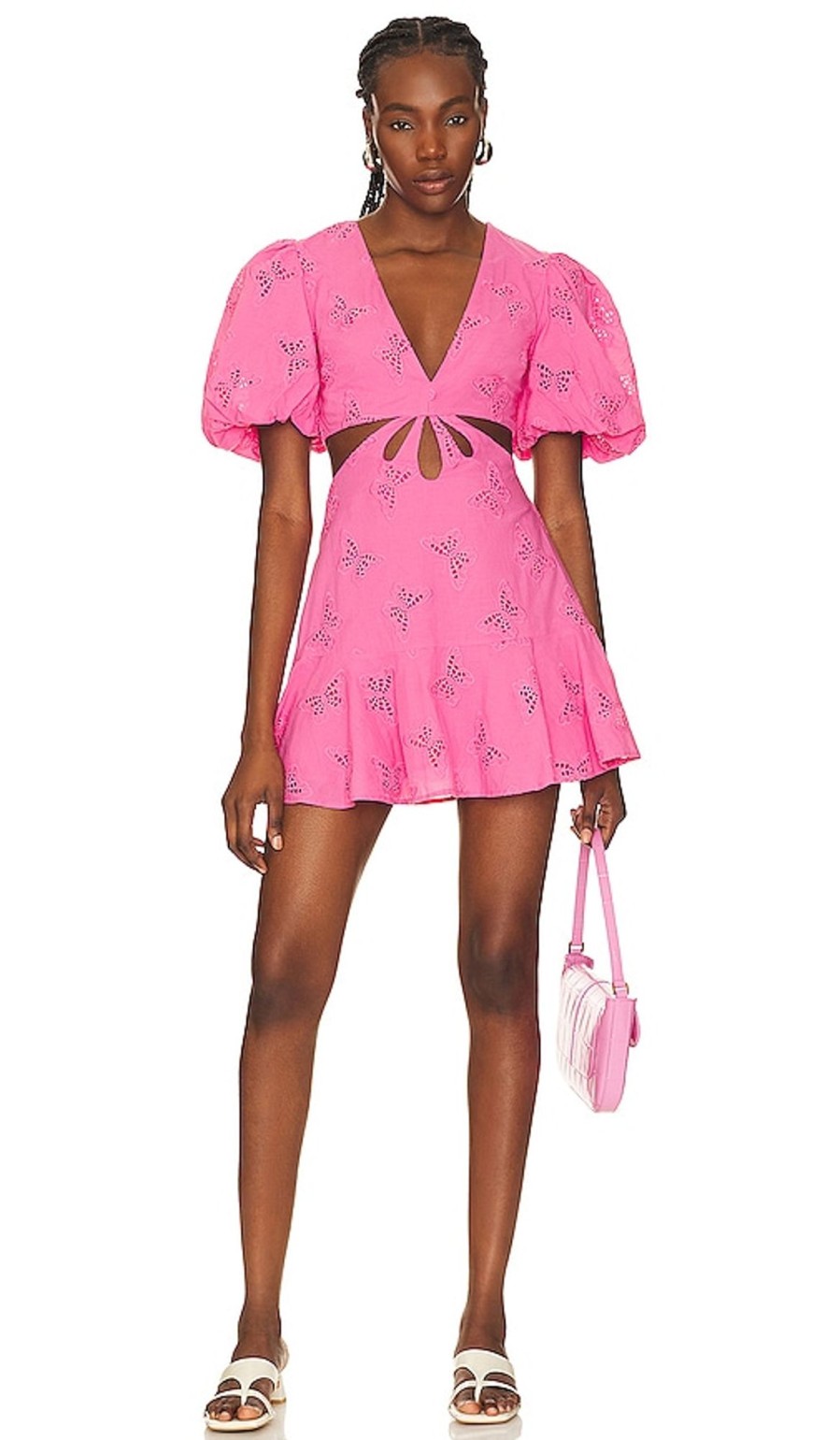 Clothes Lovers and Friends | Farrah Mini Dress Fuchsia Pink