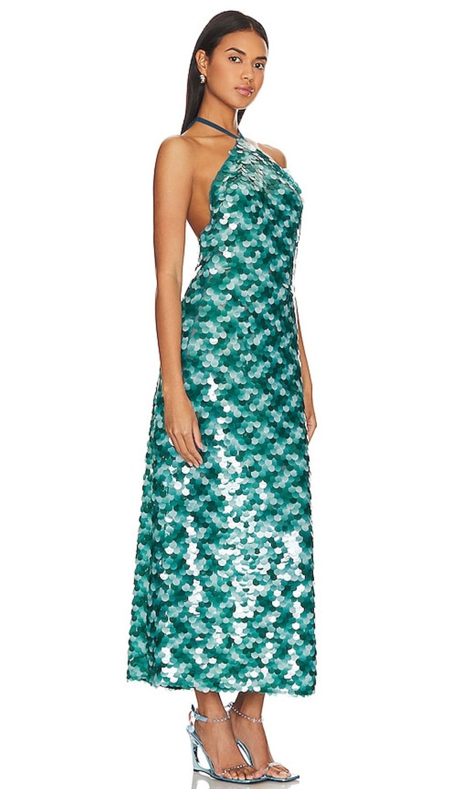 Clothes Lovers and Friends | Nefeli Gown Aqua Blue