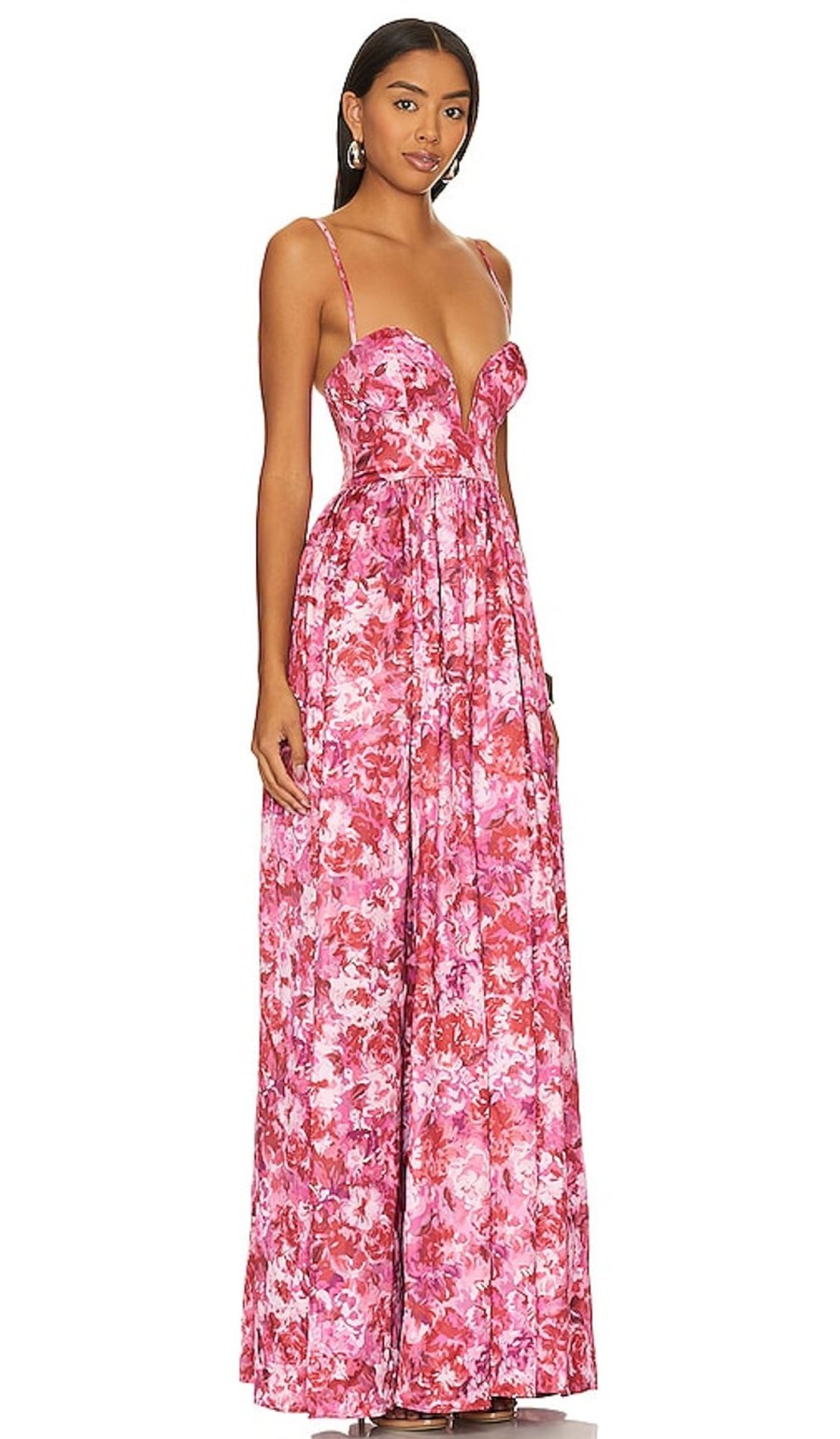 Clothes Lovers and Friends | Mallory Gown Monet Floral