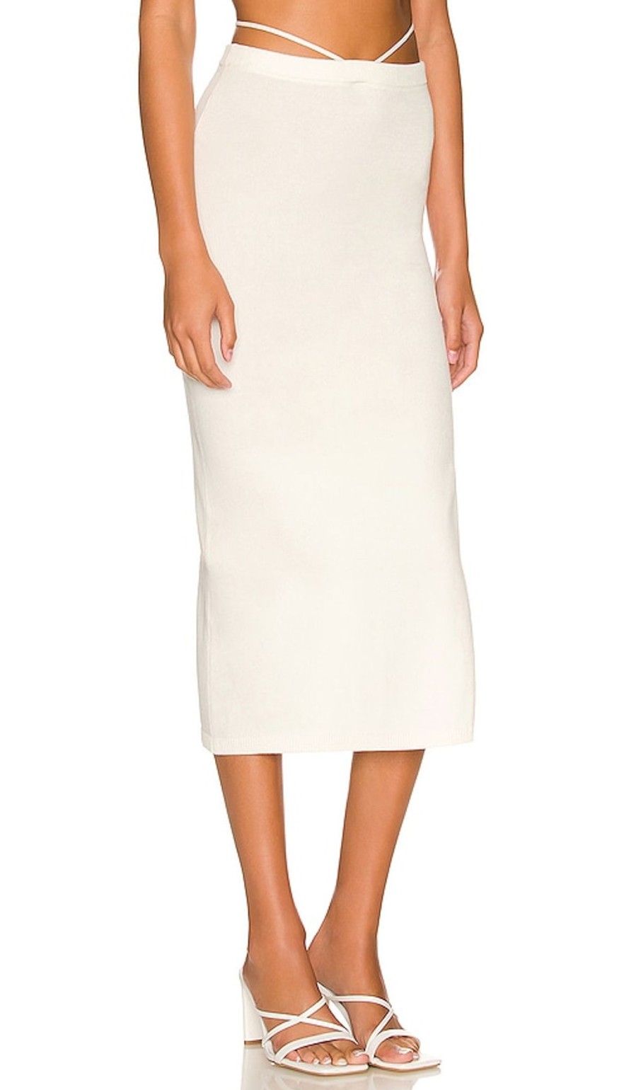 Clothes Lovers and Friends | Baylor Midi Skirt White