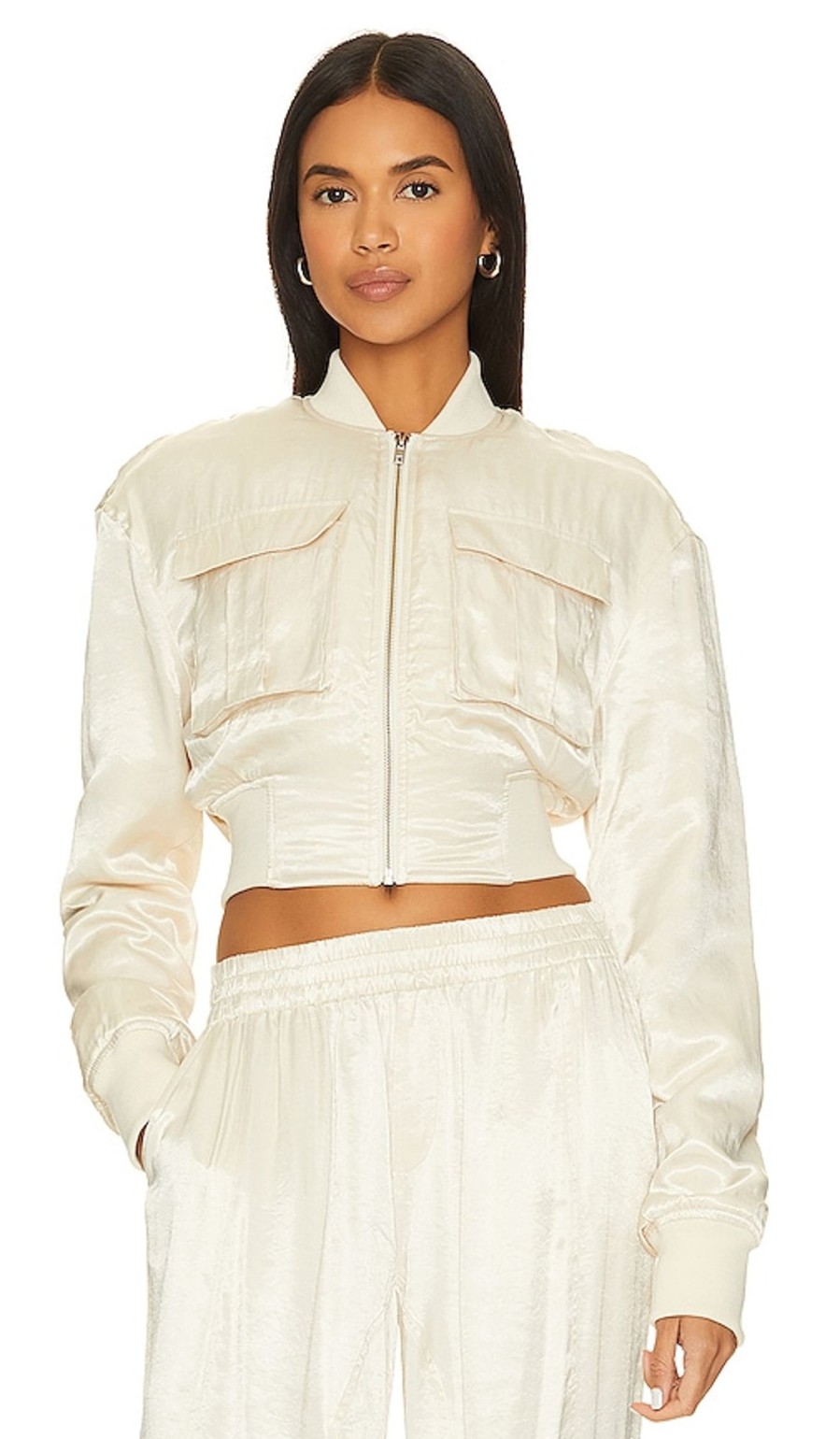 Clothes Lovers and Friends | Miranda Bomber Jacket Cream