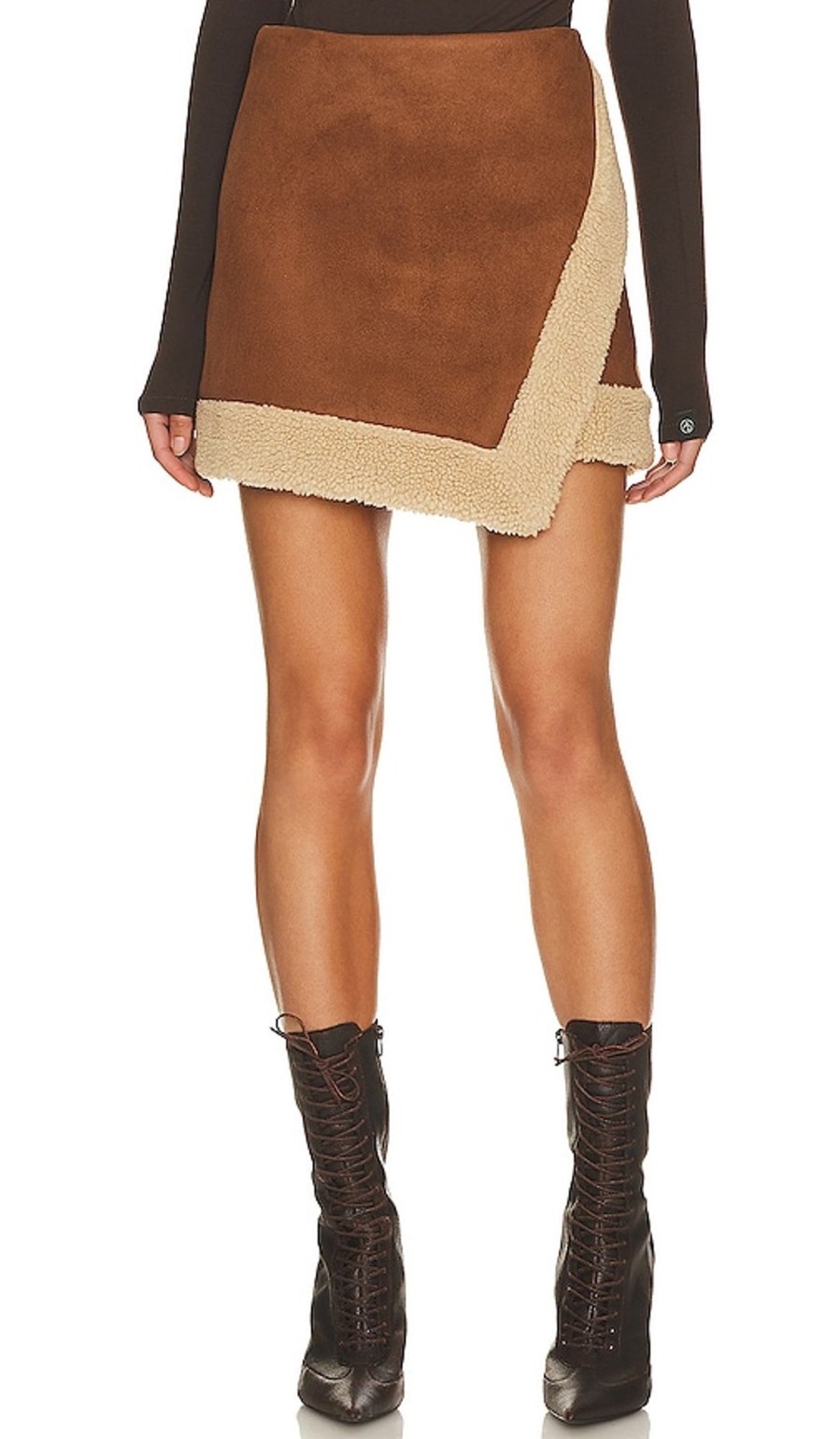 Clothes Lovers and Friends | Lea Mini Skirt Tan