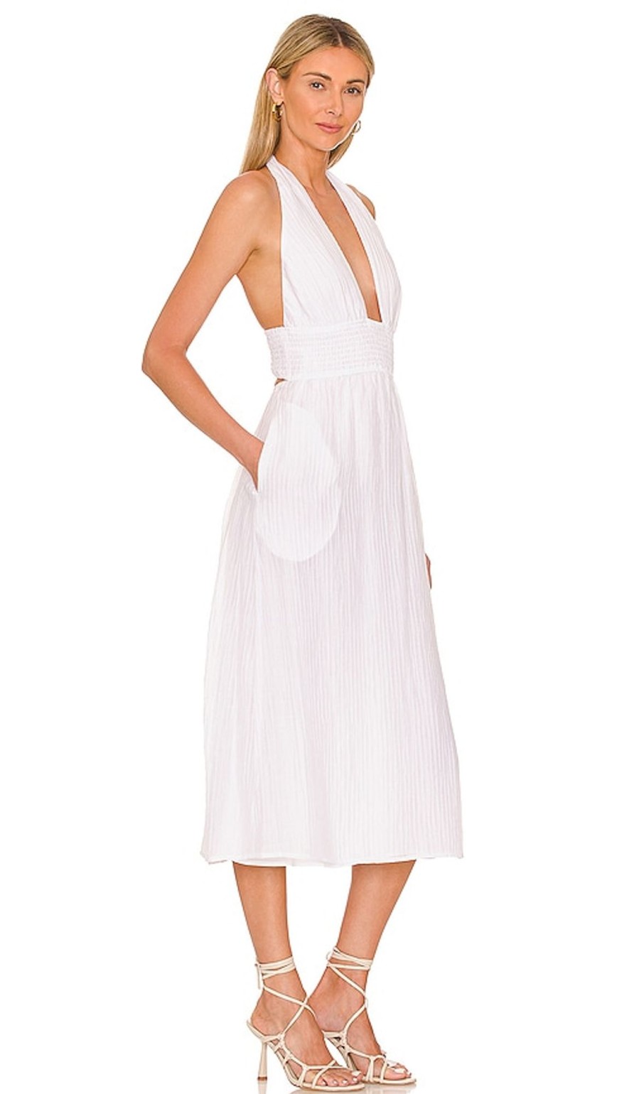 Clothes Lovers and Friends | Fatima Midi Dress White