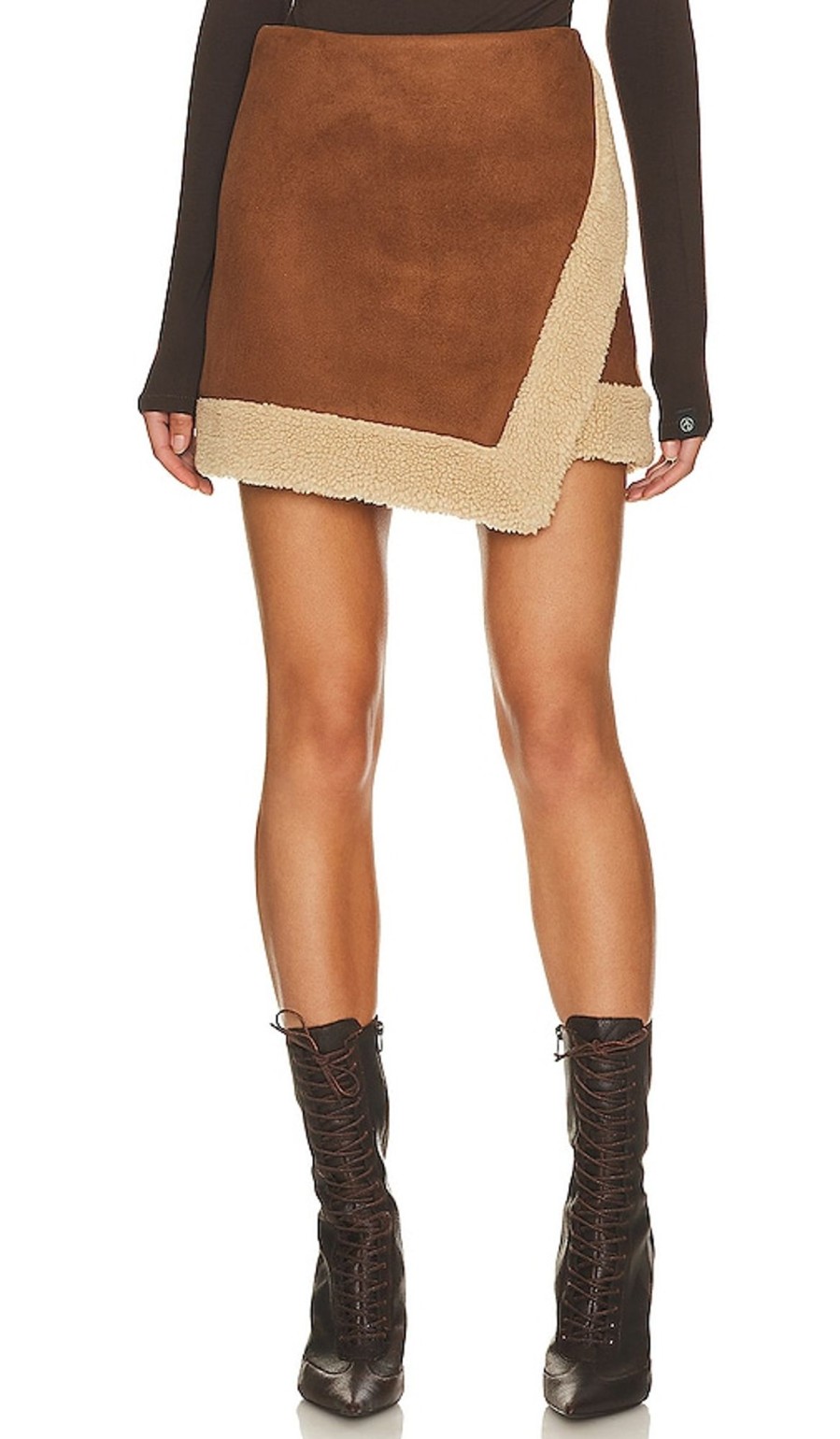 Clothes Lovers and Friends | Lea Mini Skirt Tan