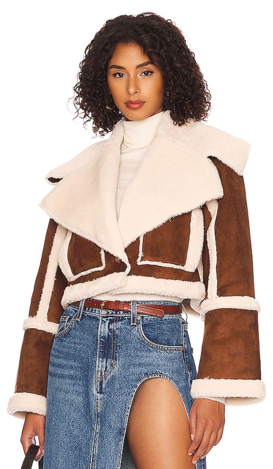 Clothes Lovers and Friends | Dutton Cropped Jacket Sepia Brown