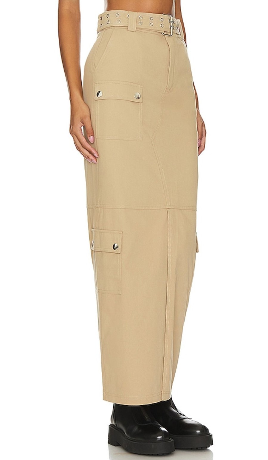 Clothes Lovers and Friends | Remy Maxi Skirt Taupe Neutral