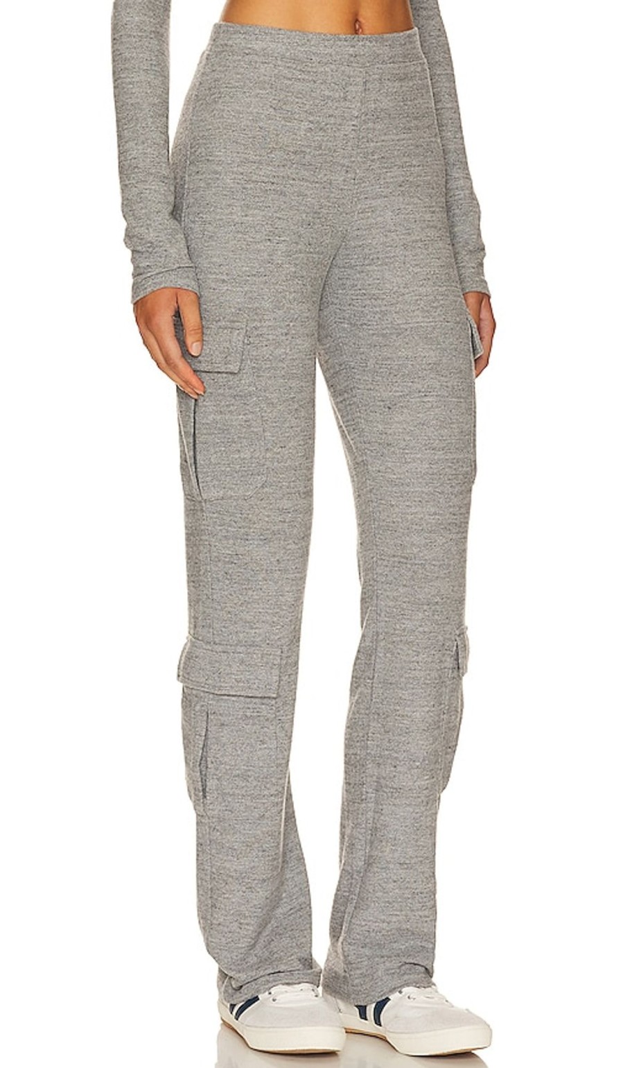 Clothes Lovers and Friends | Bari Cargo Pant Heather Grey