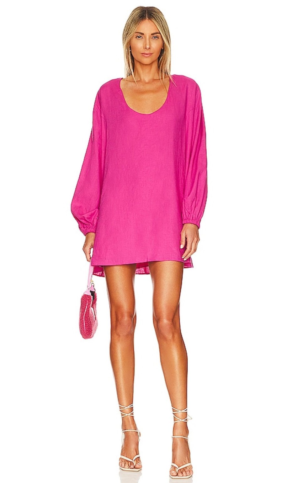 Clothes Lovers and Friends | Moda Mini Dress Hot Pink