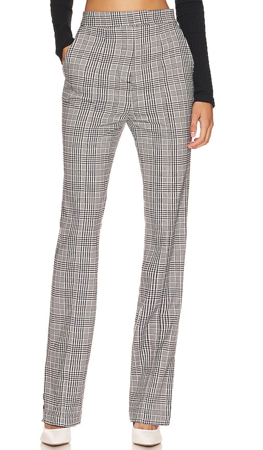 Clothes Lovers and Friends | Patton Pant Black White Check