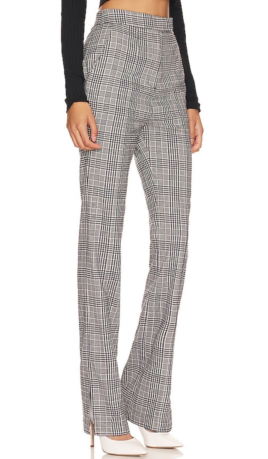 Clothes Lovers and Friends | Patton Pant Black White Check