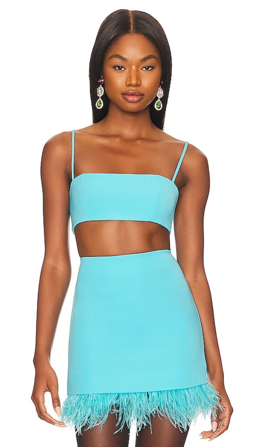 Clothes Lovers and Friends | Westlake Bralette Top Turquoise Blue