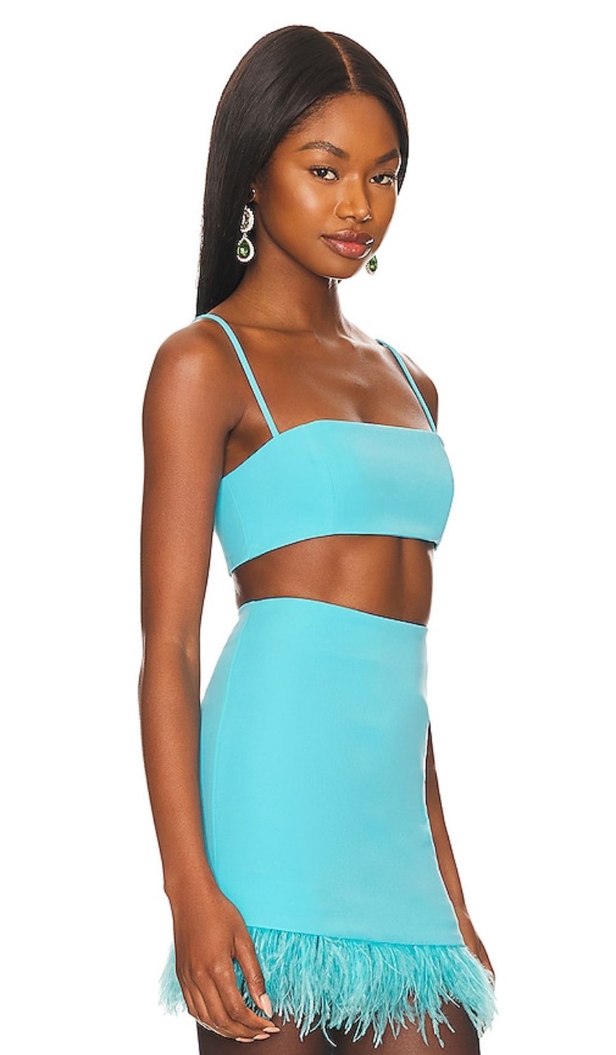 Clothes Lovers and Friends | Westlake Bralette Top Turquoise Blue