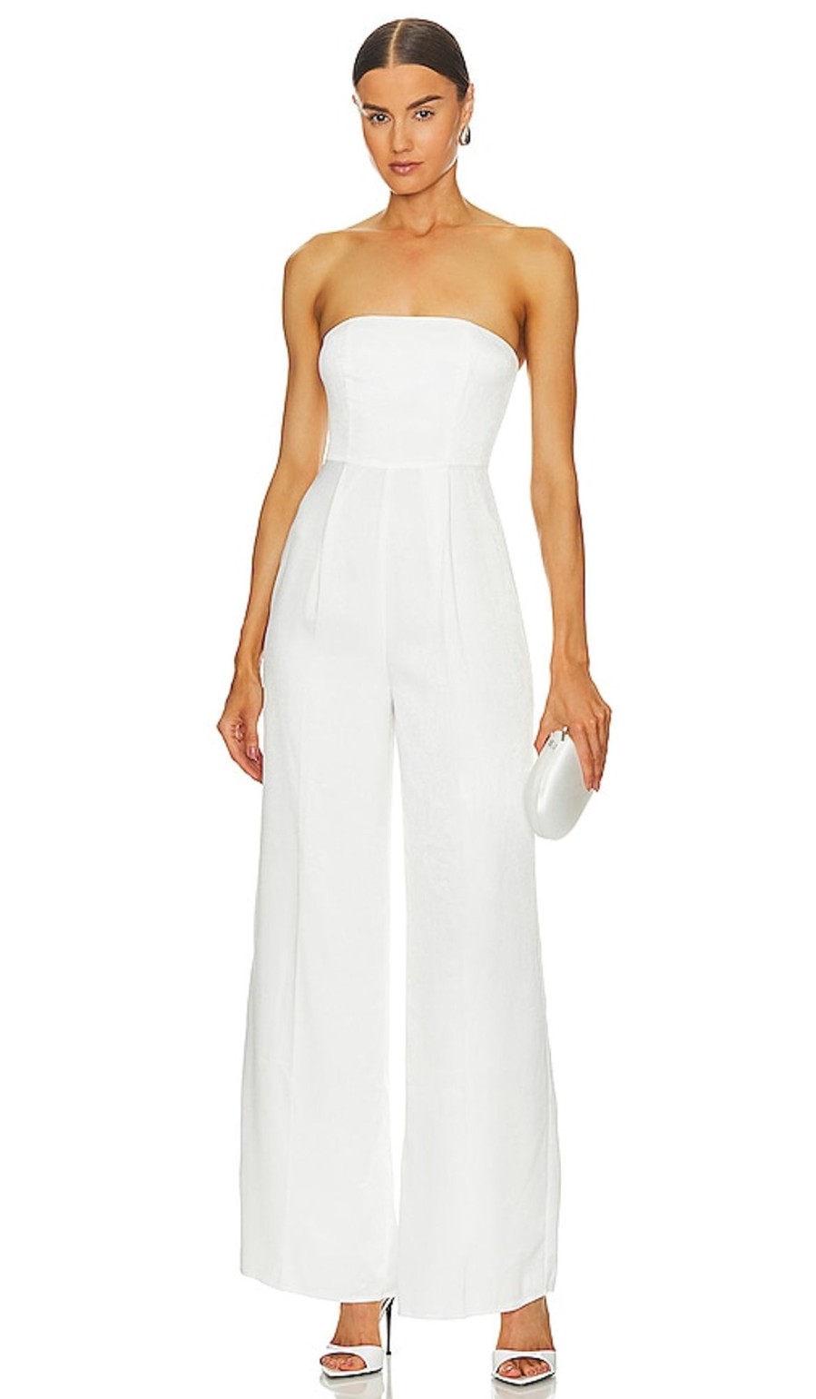 Clothes Lovers and Friends | Cambri Jumpsuit Ivory White