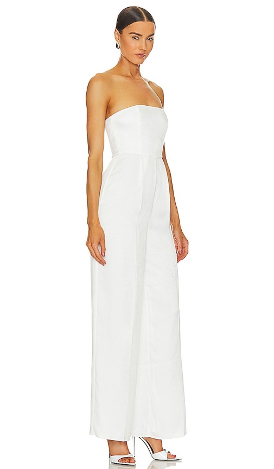 Clothes Lovers and Friends | Cambri Jumpsuit Ivory White