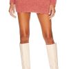 Clothes Lovers and Friends | Safya Fuzzy Mini Skirt Mauve