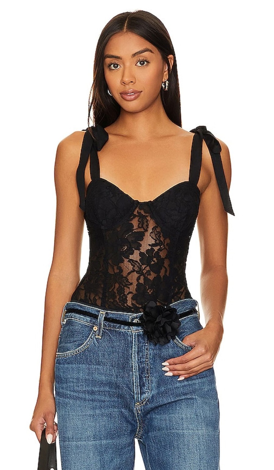 Clothes Lovers and Friends | Turner Bodysuit Black Lace