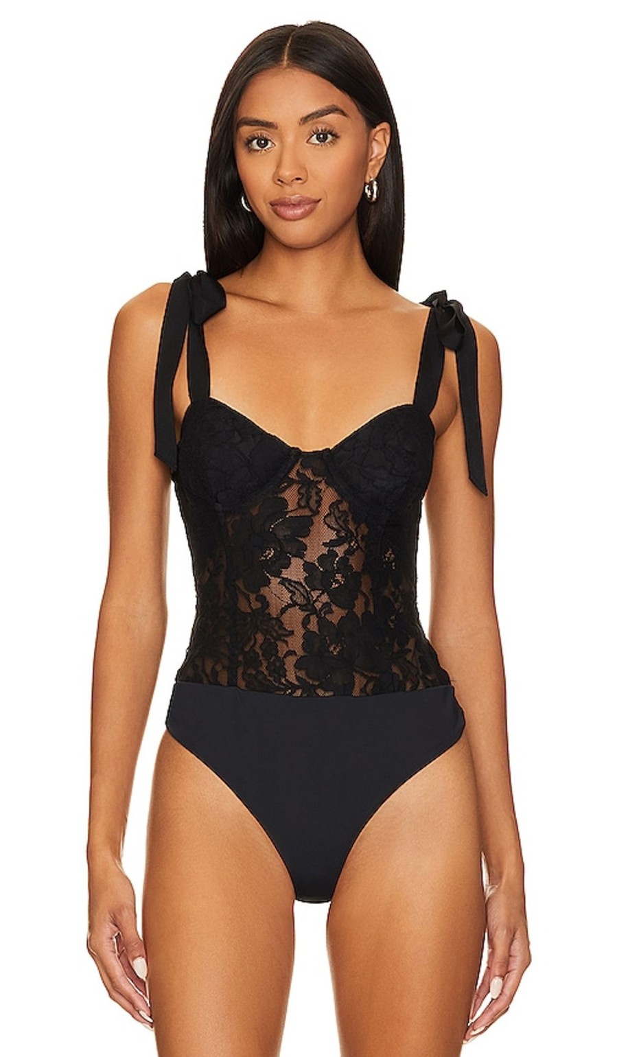 Clothes Lovers and Friends | Turner Bodysuit Black Lace