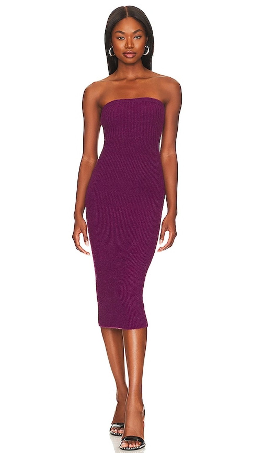 Clothes Lovers and Friends | Eliana Knit Dress Plum