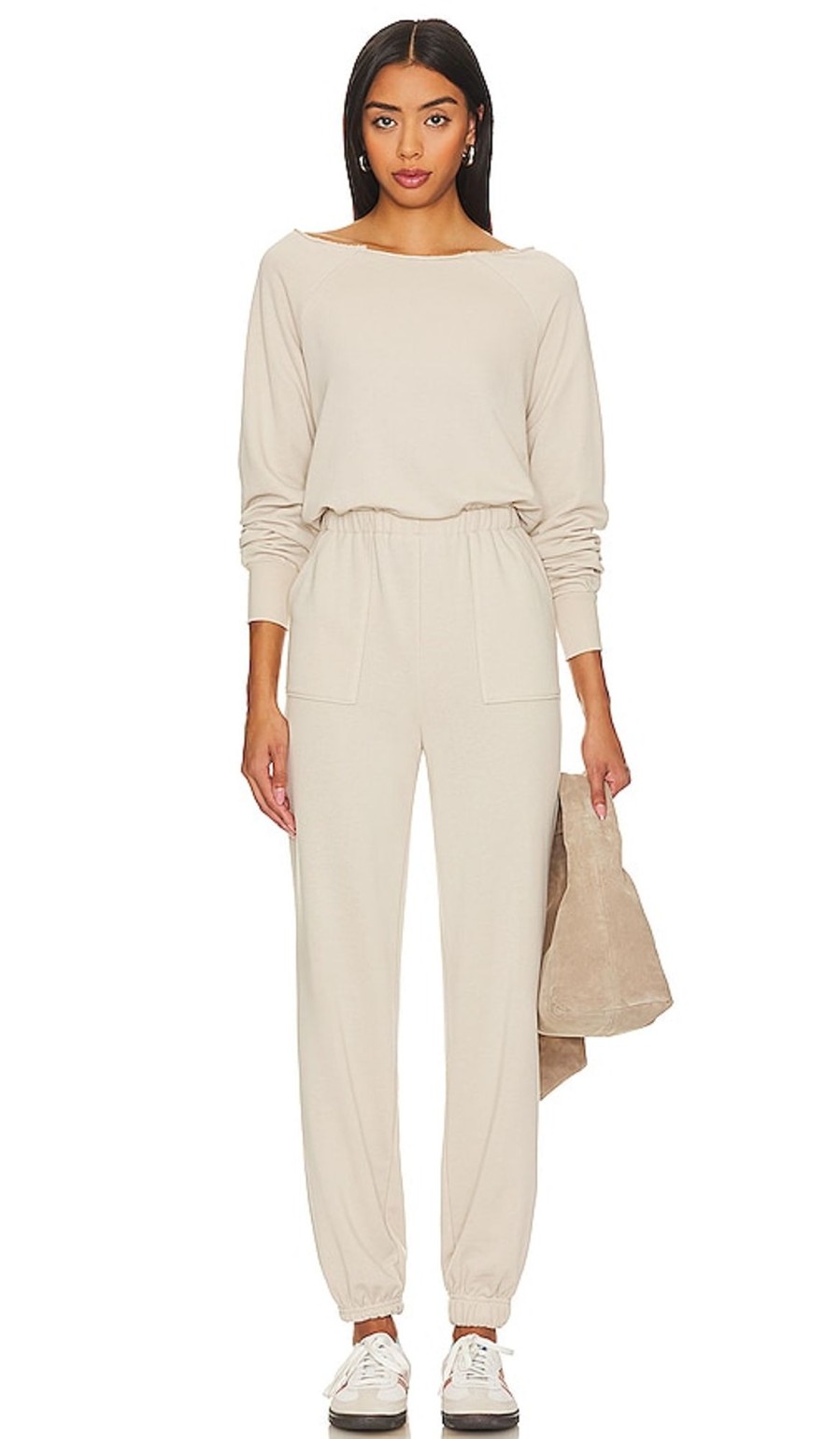 Clothes Lovers and Friends | Lovers + Friends Caddie Jumpsuit Sandstone