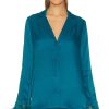 Clothes Lovers and Friends | Trish Top Deep Cyan