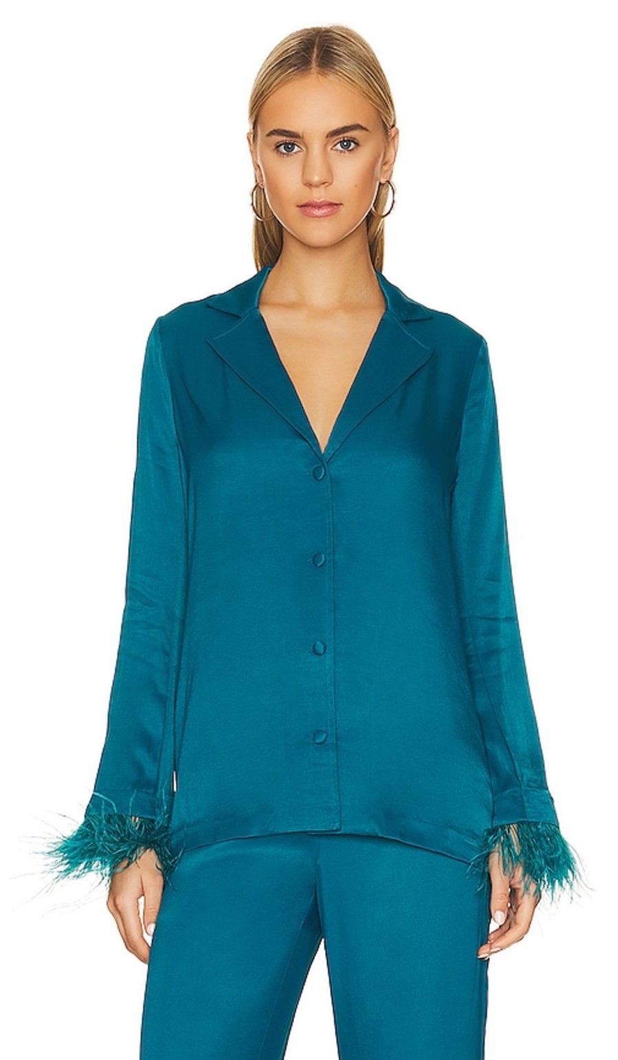 Clothes Lovers and Friends | Trish Top Deep Cyan