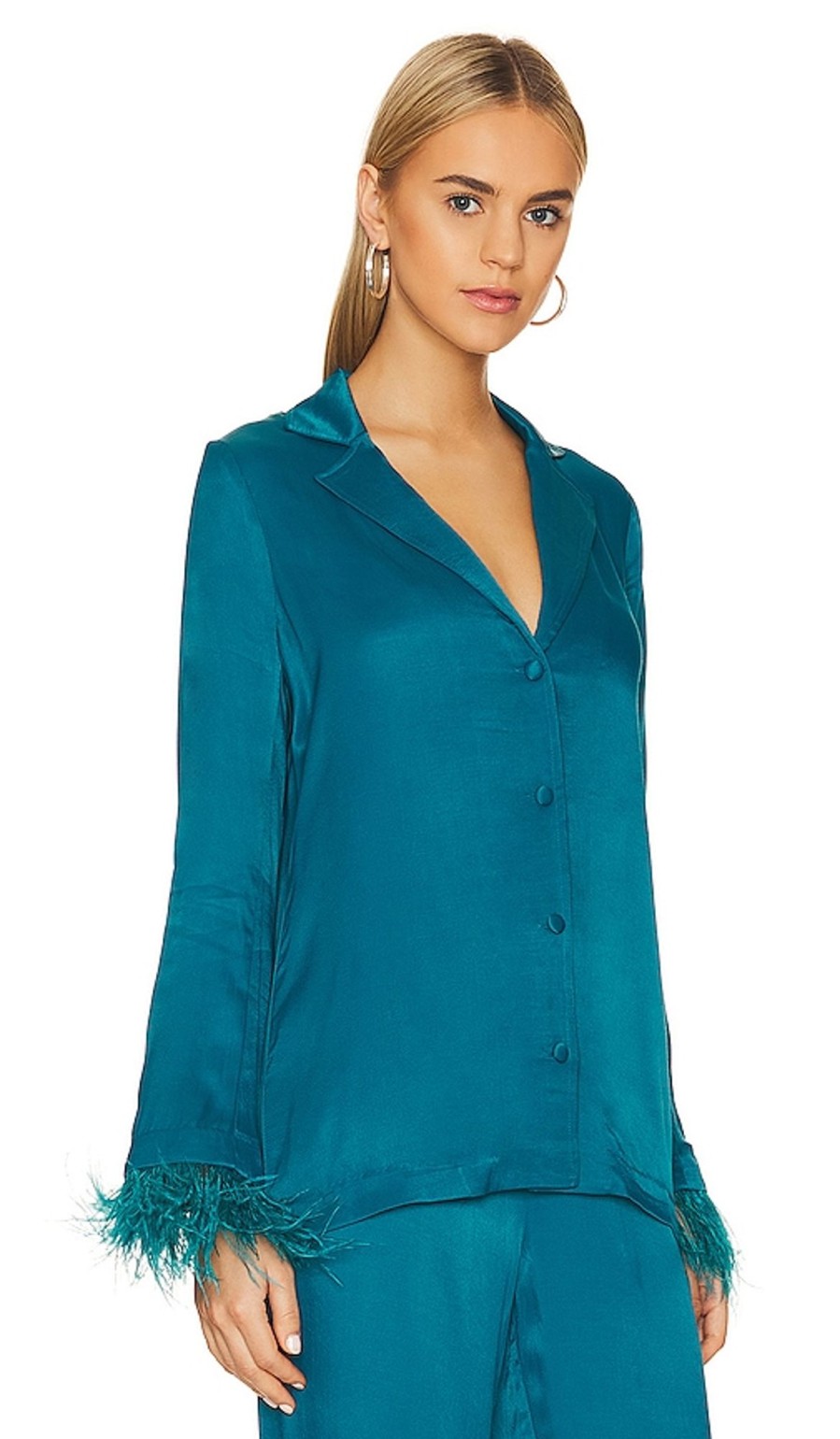 Clothes Lovers and Friends | Trish Top Deep Cyan