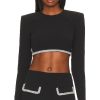 Clothes Lovers and Friends | X Rachel Cosette Crop Top Black