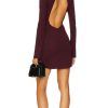 Clothes Lovers and Friends | Tanya Mini Dress Midnight Burgundy