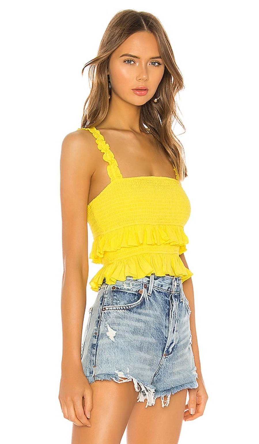 Clothes Lovers and Friends | Carrie Top Neon Yellow