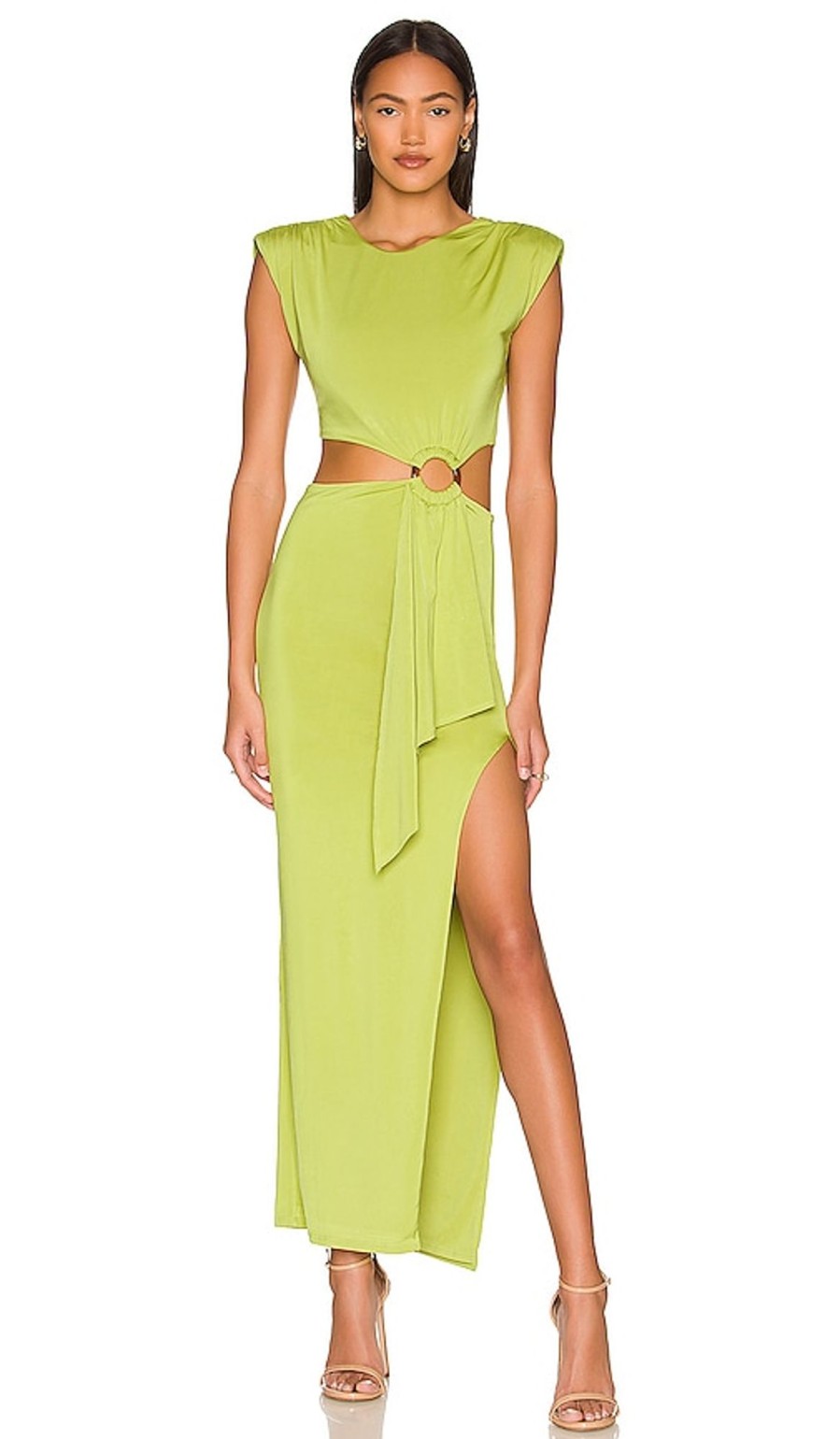 Clothes Lovers and Friends | Encore Dress Chartreuse Green