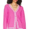 Clothes Lovers and Friends | Zata Cardigan Pink & White