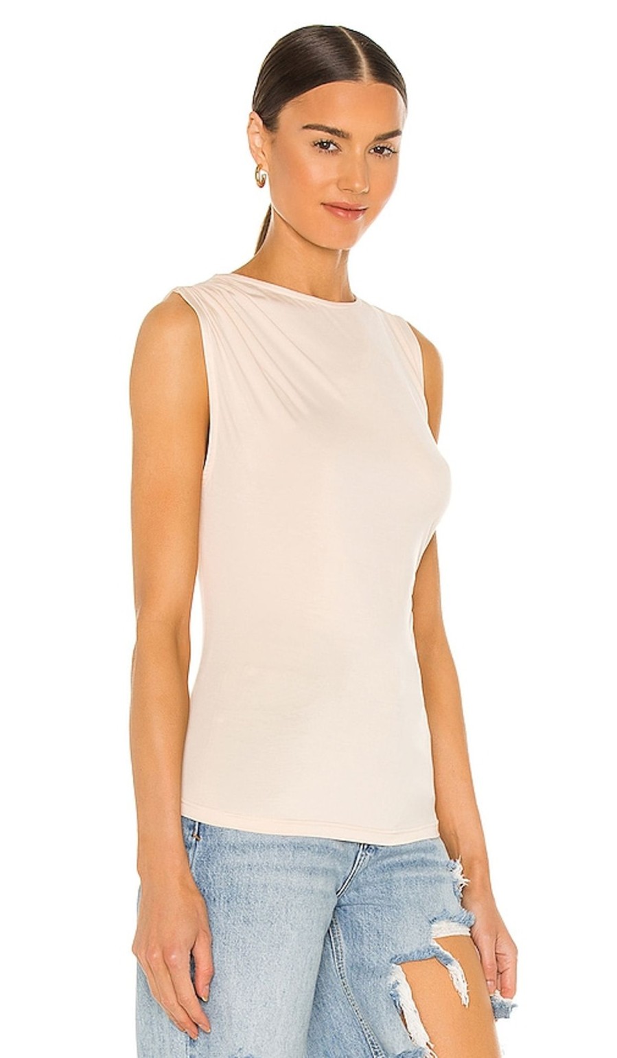 Clothes Lovers and Friends | Sahara Draped Tank Bone