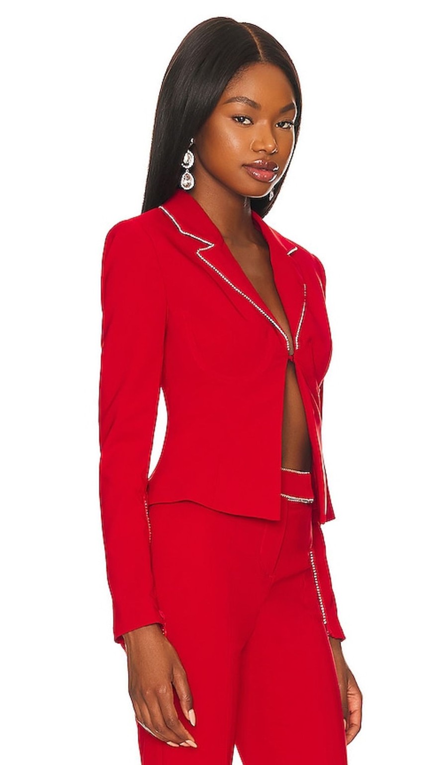 Clothes Lovers and Friends | Catalina Micro Jacket Cherry Red