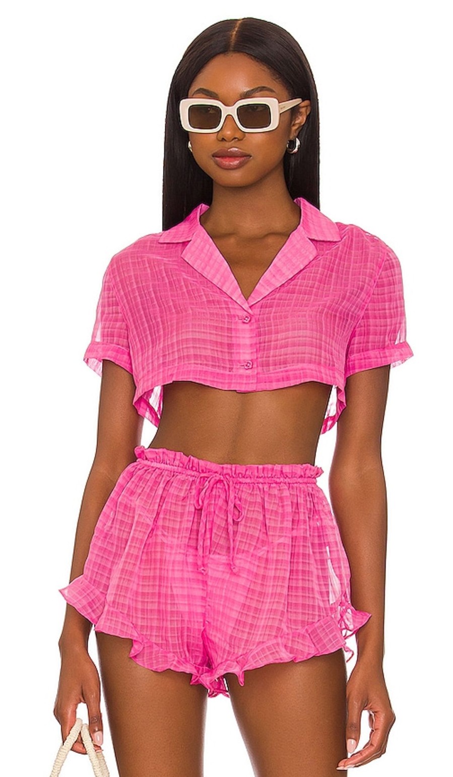 Clothes Lovers and Friends | Daydreamer Crop Top Pink