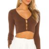 Clothes Lovers and Friends | Audrey Cardigan Chocolate Brown