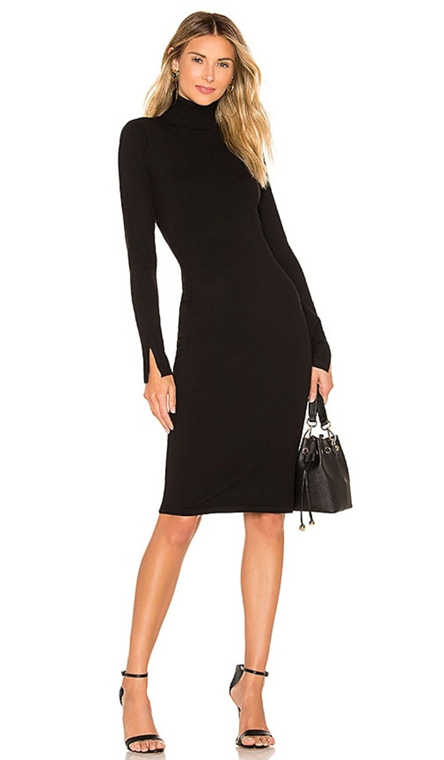 Clothes Lovers and Friends | Vik Turtleneck Dress Black