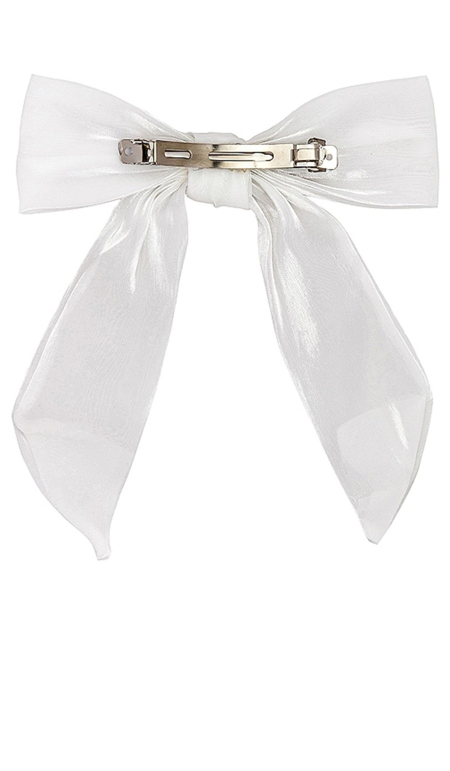 Accessories Lovers and Friends | Amelie Bow Hair Clip White