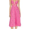 Clothes Lovers and Friends | X Jetset Christina Farrah Midi Dress Fuchsia Pink