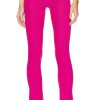 Clothes Lovers and Friends | Razi Ruffle Knit Pant Hot Pink